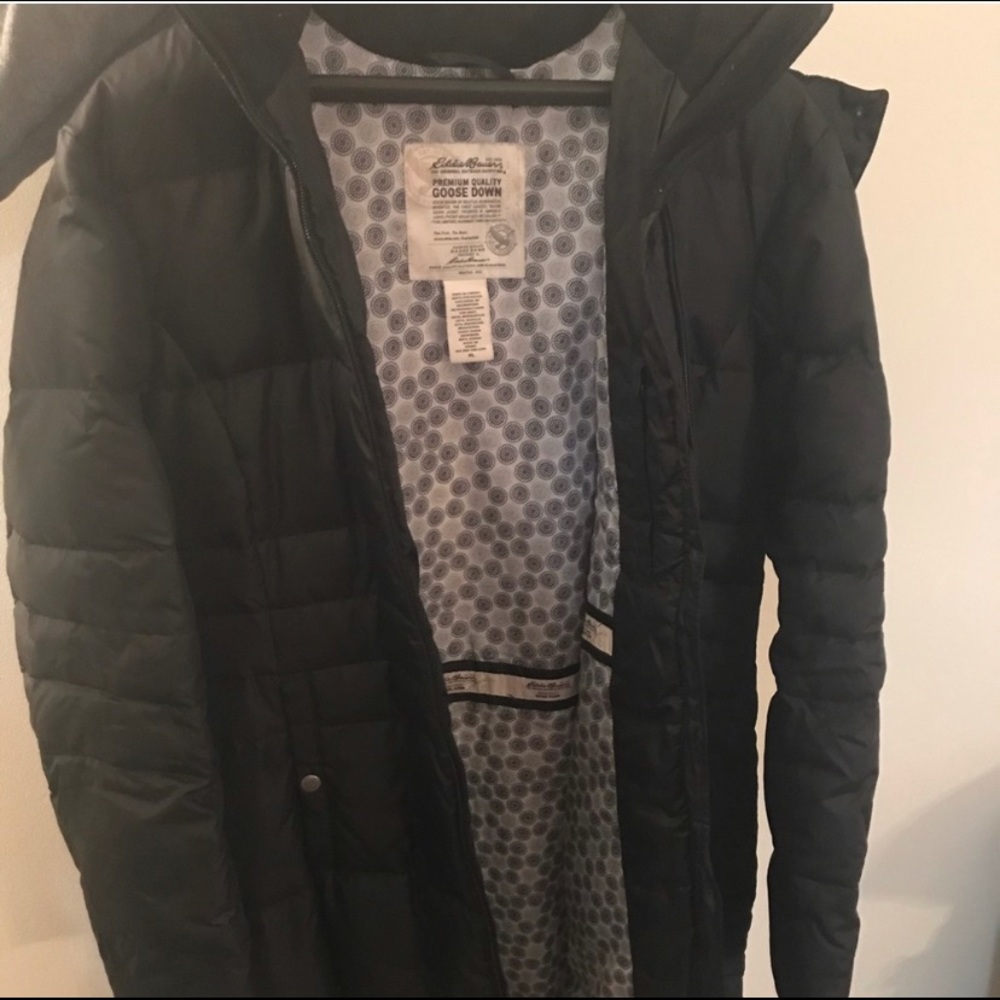 Eddie Bauer Goose Down Long Winter Coat
